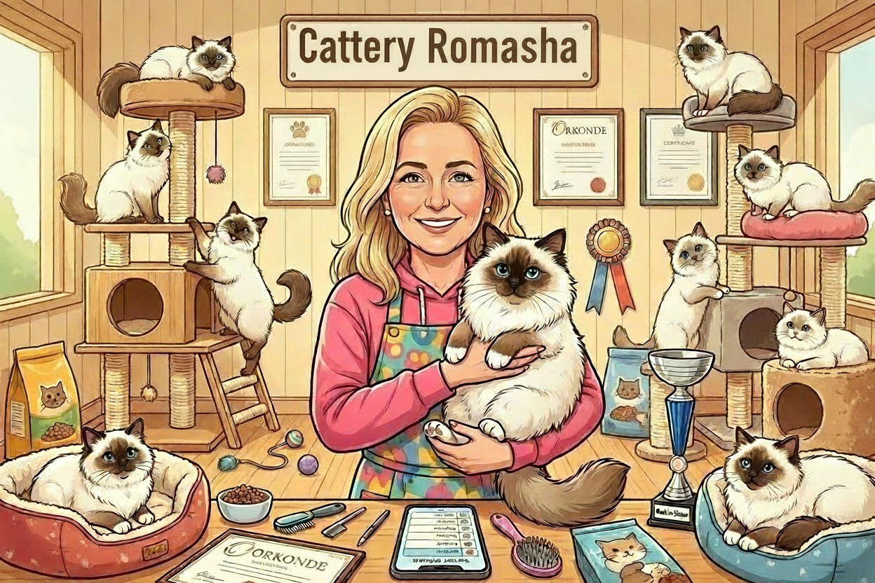 Elena van Cattery Romashka